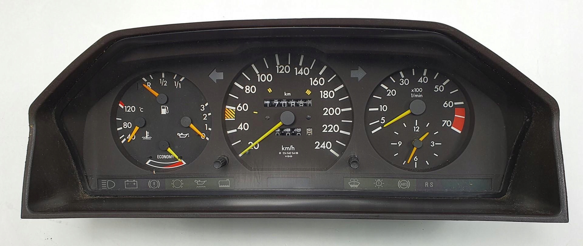 Зустрічний годинник MERCEDES W124 1245400948 Європа
