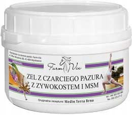 

FarmVix Żel z Czarciego Pazura z żywokostem i Msm