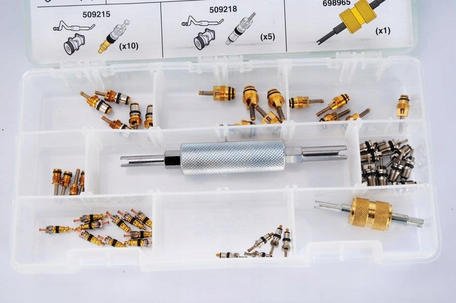 КОМПЛЕКТ КЛАПАНІВ КЛИМ./ 45PCS / 2X КЛЮЧ ВКЛ