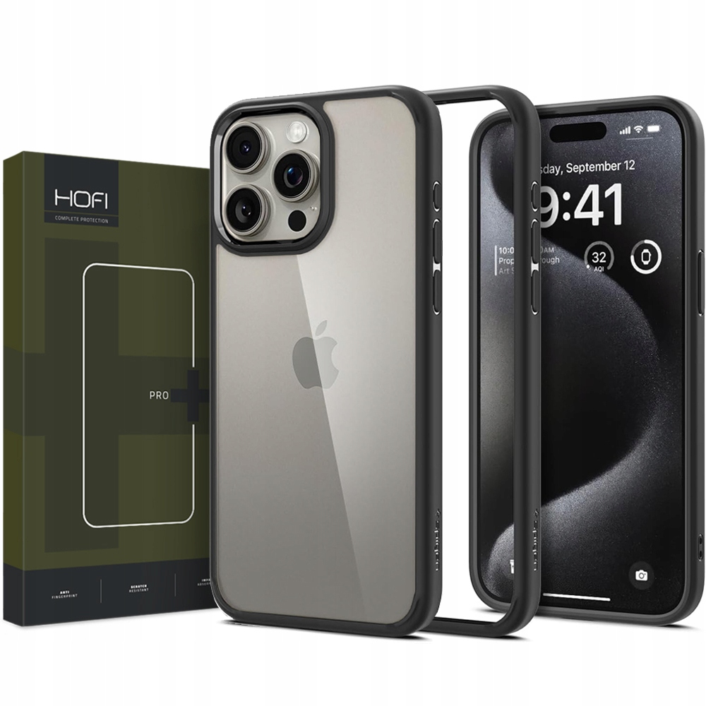 Spigen Etui Case Obudowa Do Iphone 15 Pro Szkło