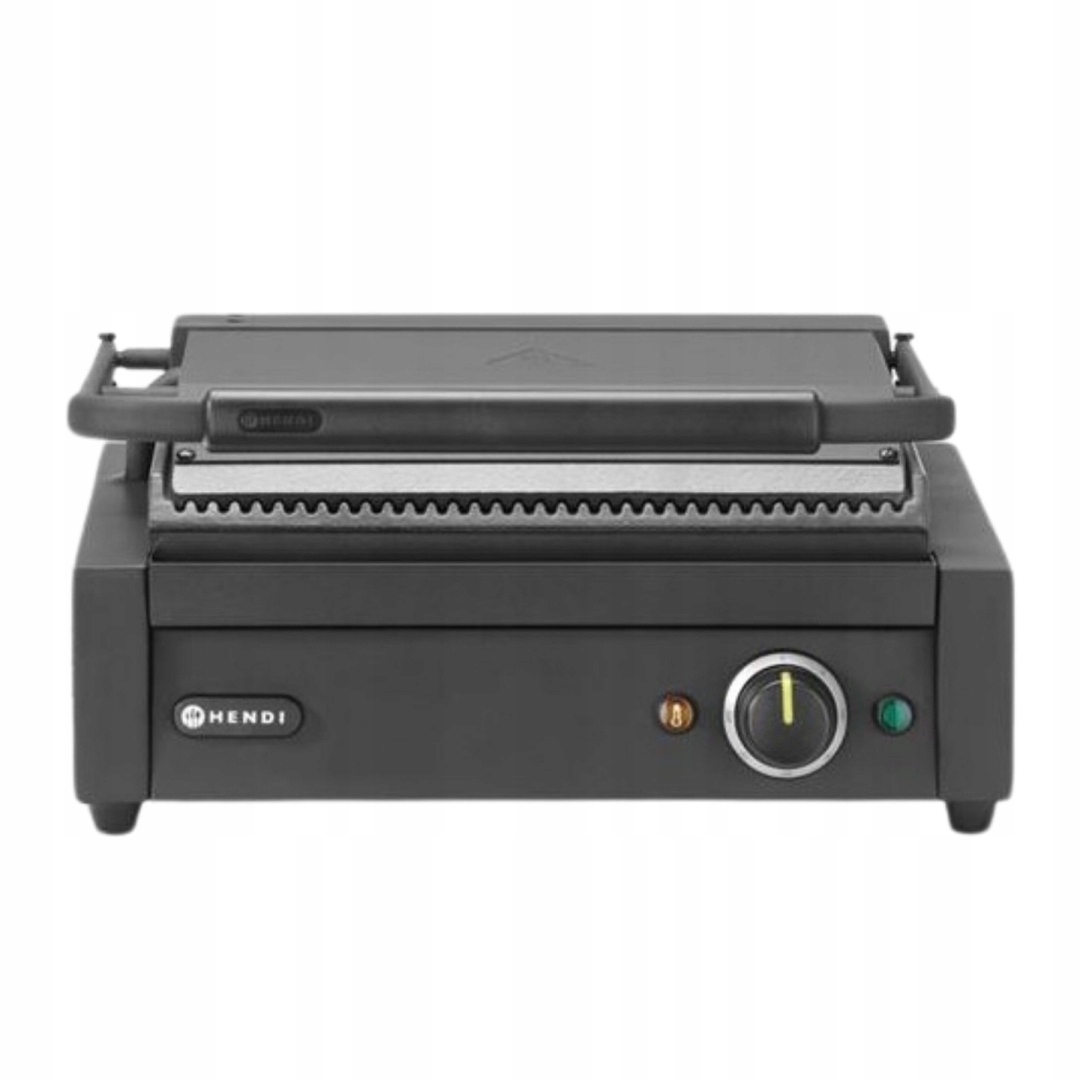 Kontaktní gril Hendi, 230V/2200W, 430x375x(H)216 mm
