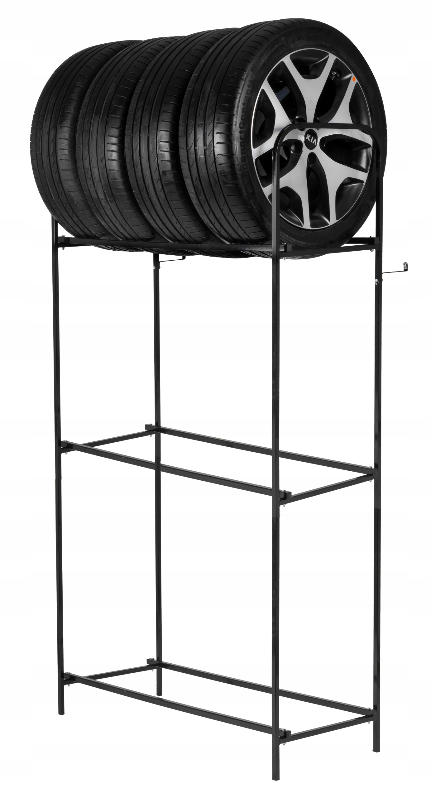 METALOWY STOJAK NA OPONY KOLA 12 OPON REGAL 12x245 Producent code REGAL NA 12 OPON