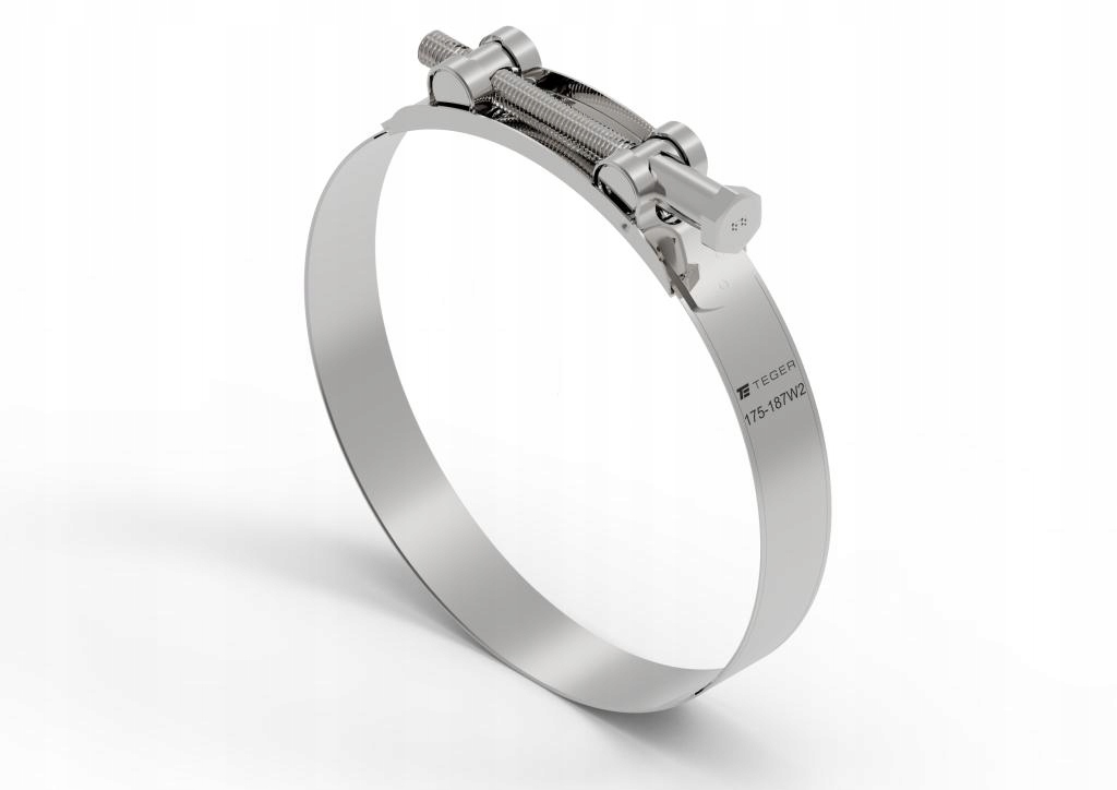 Opaska zaciskowa Gbs 175-187 nierdzewna 26mm Teger