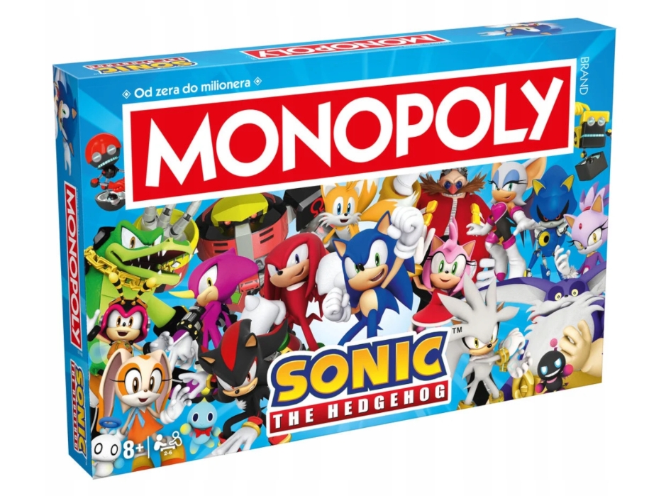 Gra Monopoly Sonic Pełne Wydanie Pl