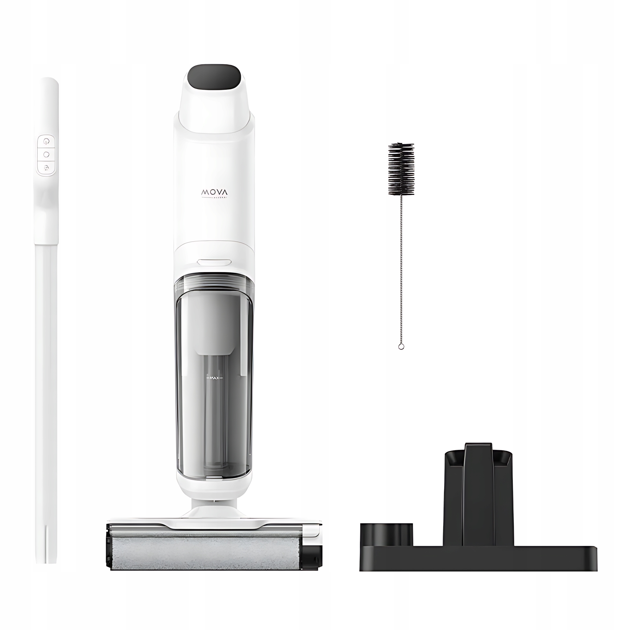 Bezprzewodowy Odkurzacz Pionowy Mopujący Mova K10 6300 Pa 2 Zbiorniki Wody