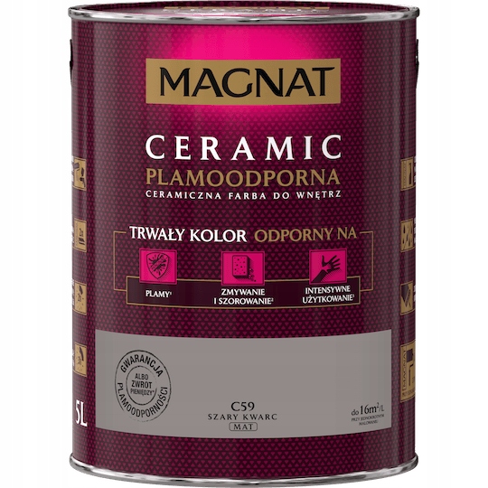 

Magnat Ceramic Szary Kwarc C59 5L