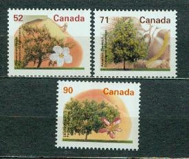 KANADA** Owoce, kwiaty Mi 1497-99