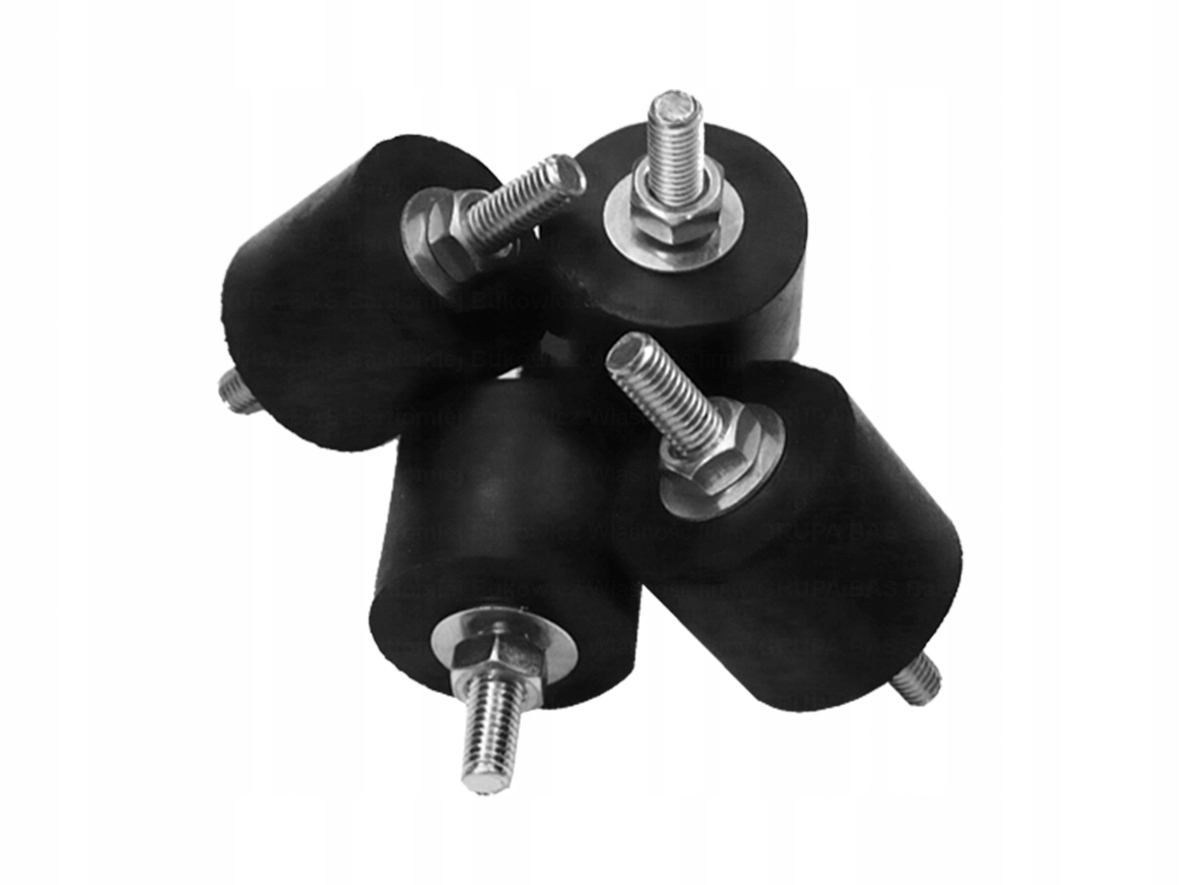 

Podkładki amortyzatory antywibracyjne M8 4szt Guma