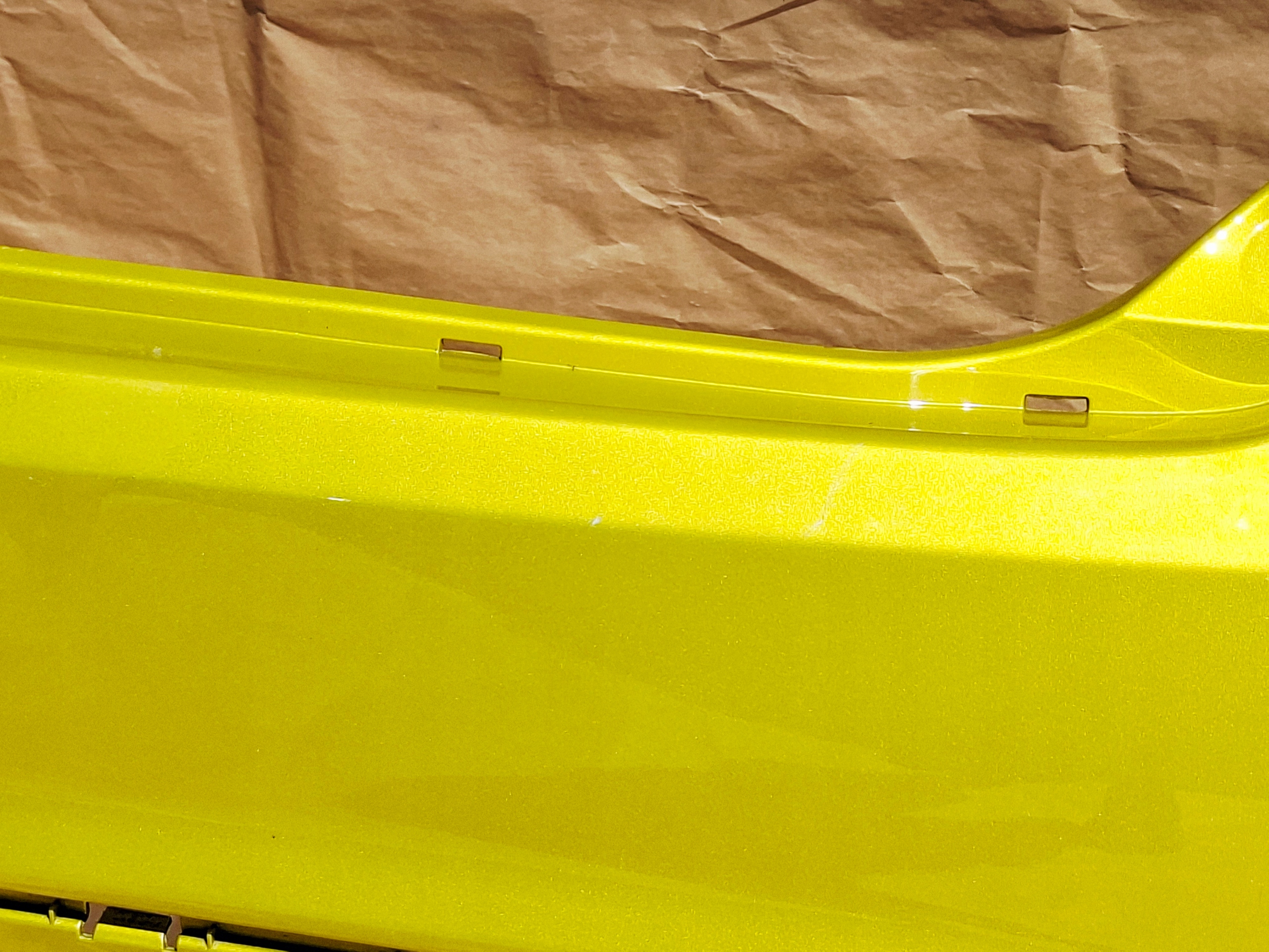 FORD FIESTA MK7 LIFT 2012-2017 bumper rear part MUSTARD OLIVE 4xPDC