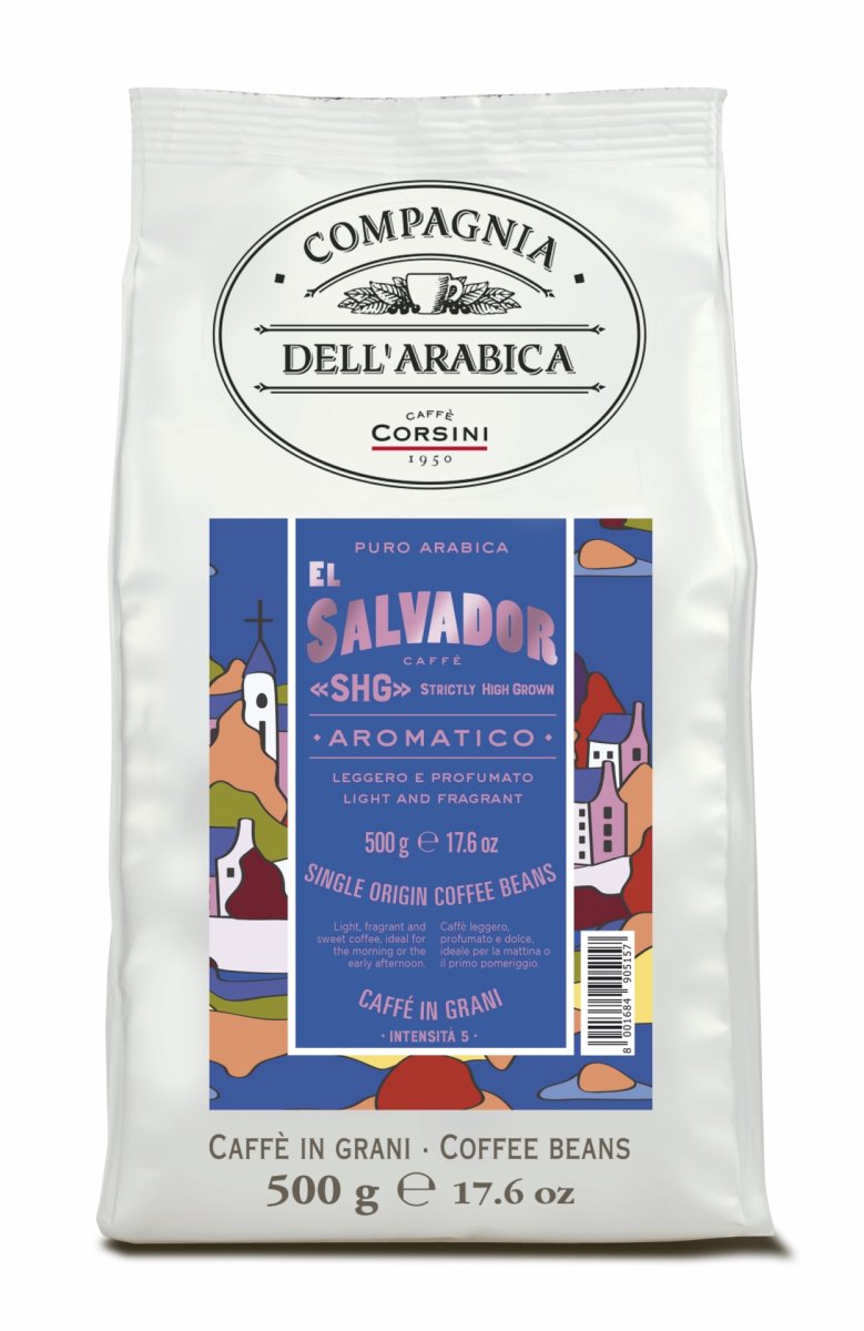Levně Káva zrnková Compagnia Del'Arabica Salvador 500 g Corsini