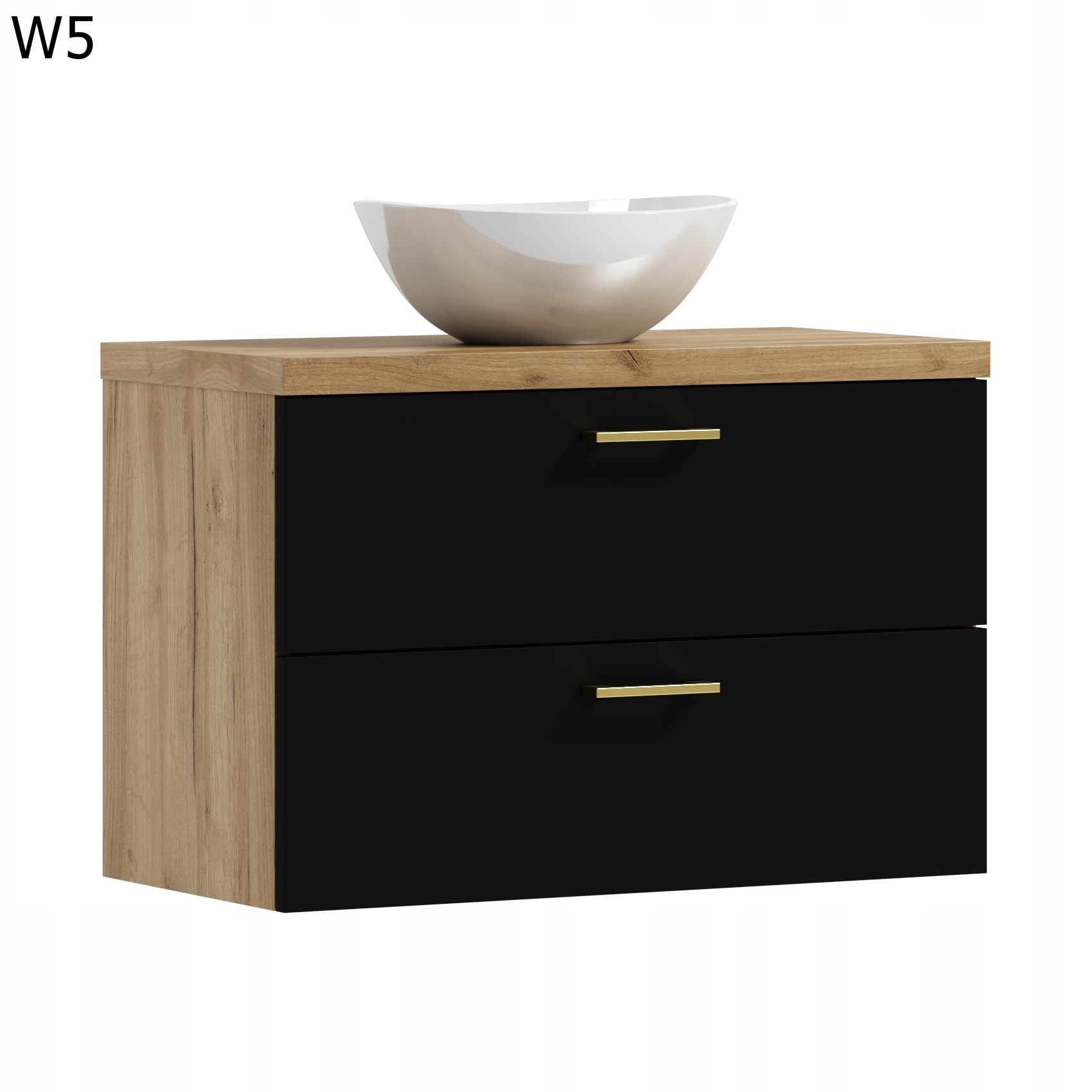 szafka łazienkowa LUNA 80 cm z umywalką wisząca szafka ŁAZIENKOWA 80 KOLORY Szerokość mebla 80.5 cm