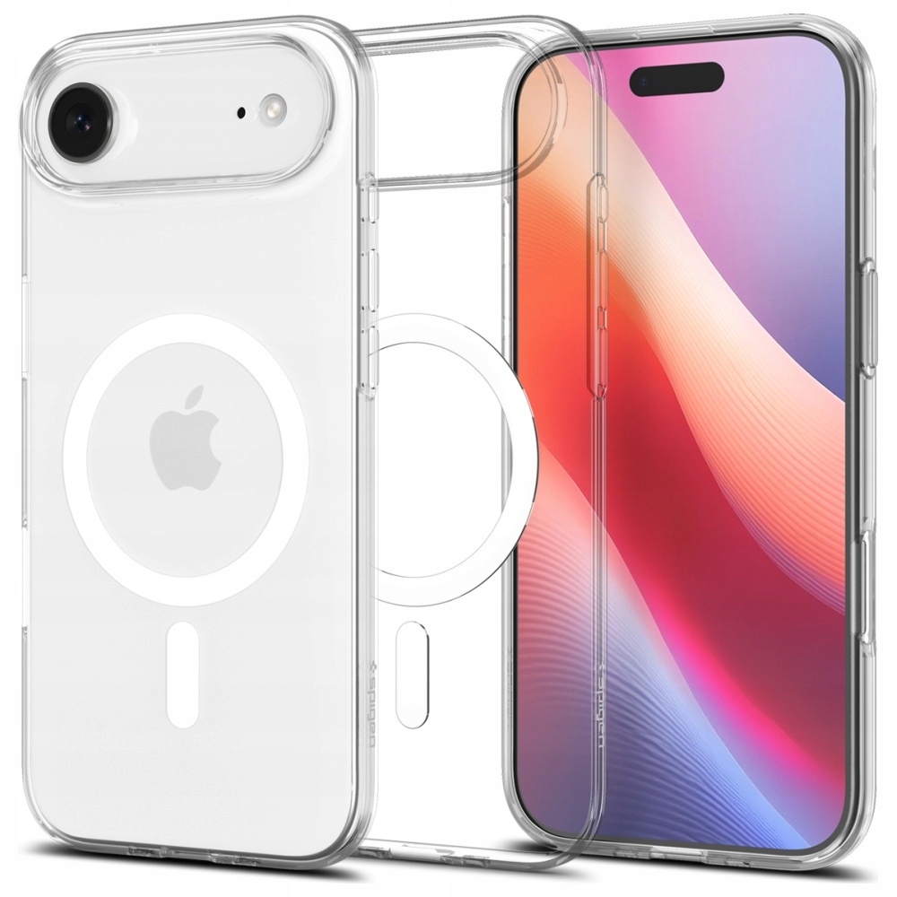 Pouzdro Spigen Liquid Crystal Mag MagSafe pro iPhone Air, bílé