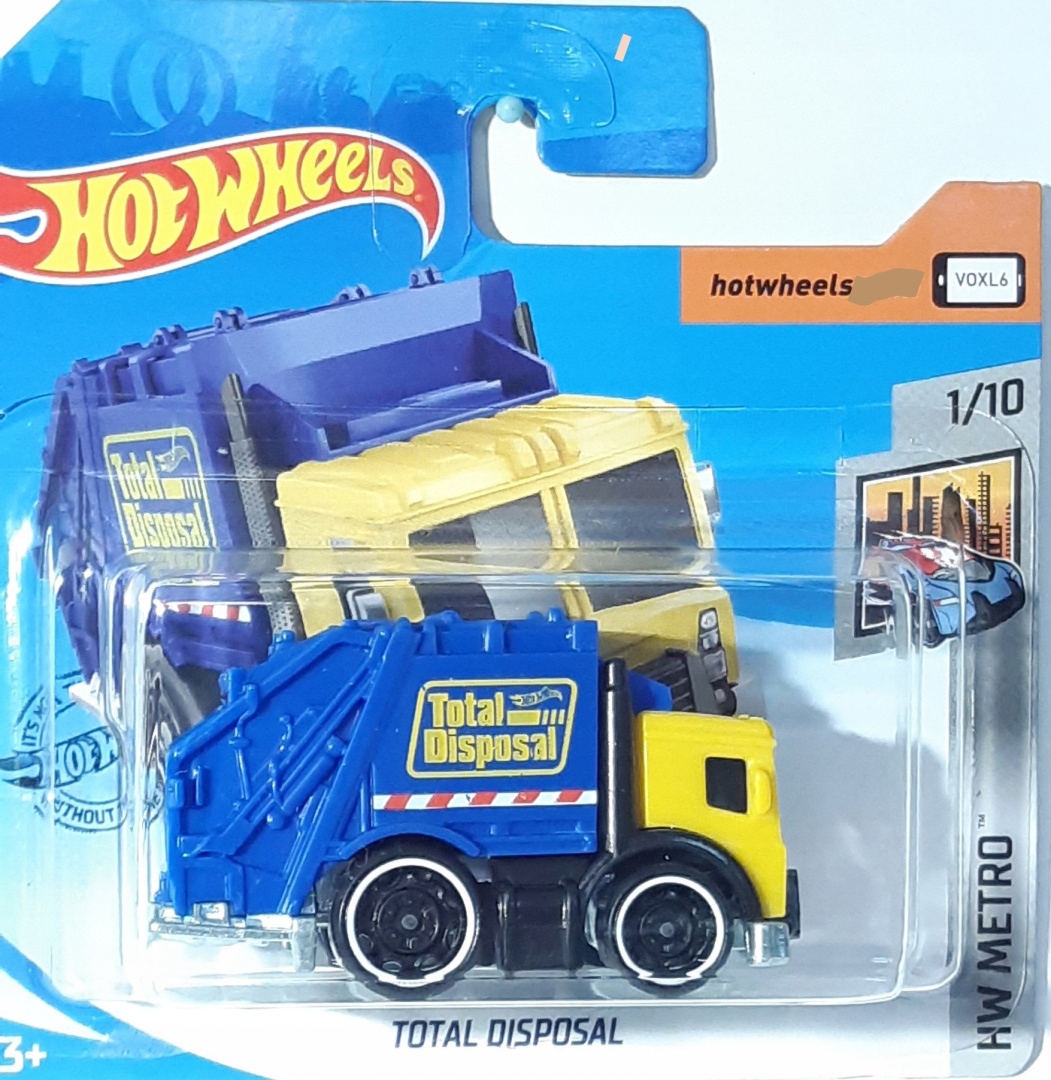 

Hot Wheels Autko Ciężarówka Total Disposal