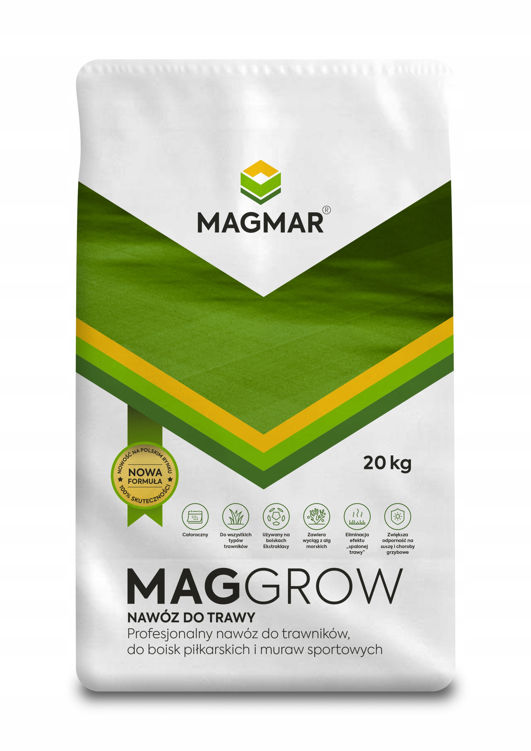 Maggrow Nawóz do Trawy Regeneracyjny Zagęszczający Całosezonowy