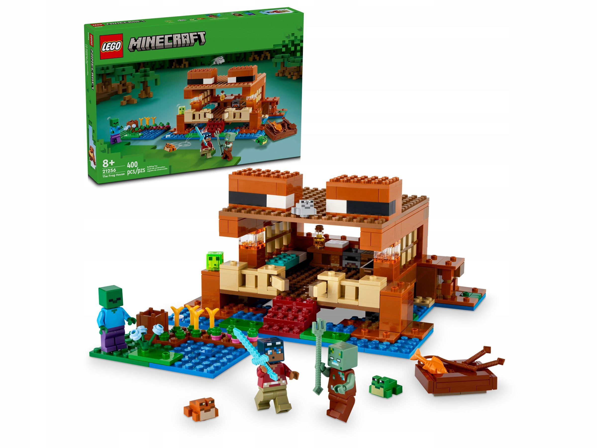 Lego Minecraft Žabí Domeček 21256