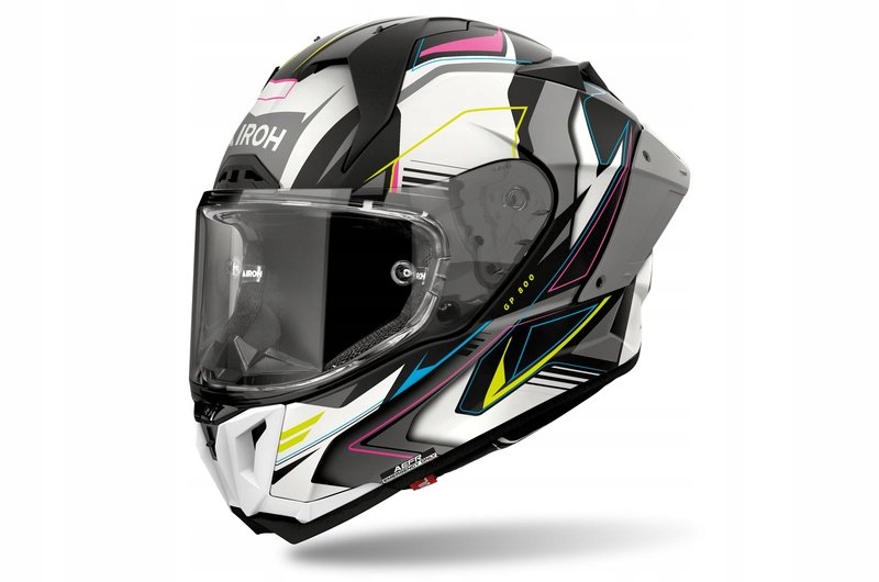 Integrálna Motocyklová Prilba Airoh Gp 800 Must Multicolor Matt Black S