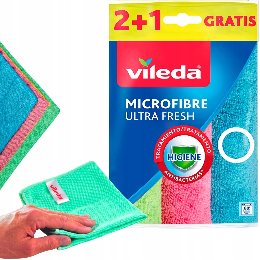 

Ściereczka Vileda Mikrofibra Ultra Fresh 3szt