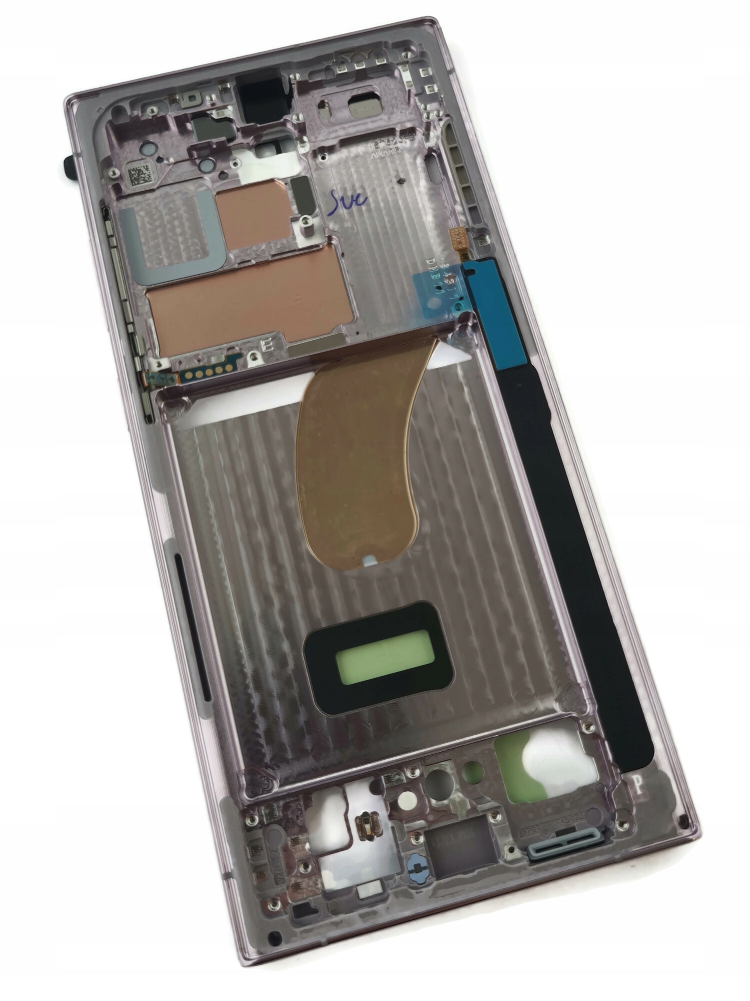 Org Korpusový rámik pre Samsung Galaxy S23 Ultra (SM-S918), levanduľový