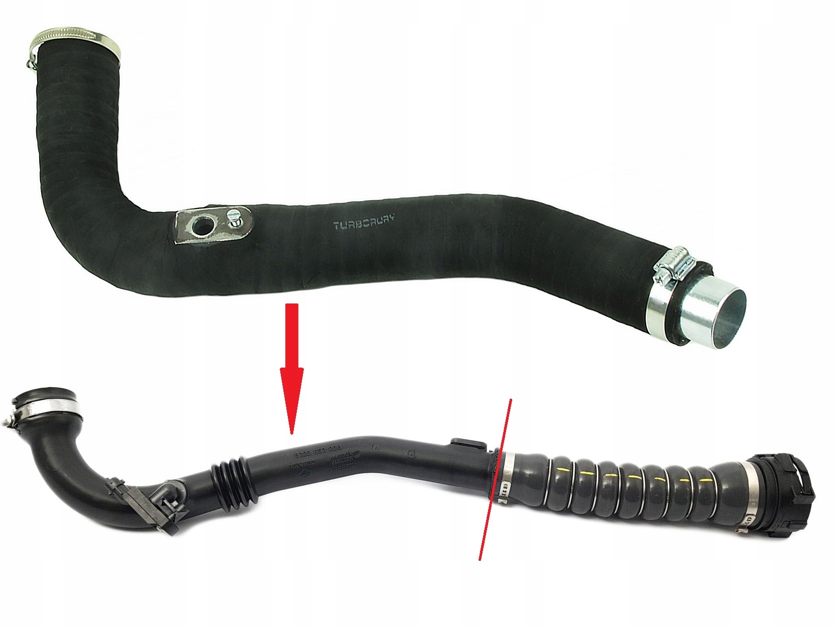 Trubka Renault Laguna III 1.5 DCI 8200766662