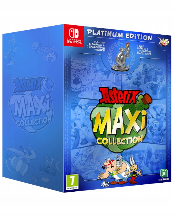 Asterix Maxi Collection Platinum Edition Switch Nowa Folia