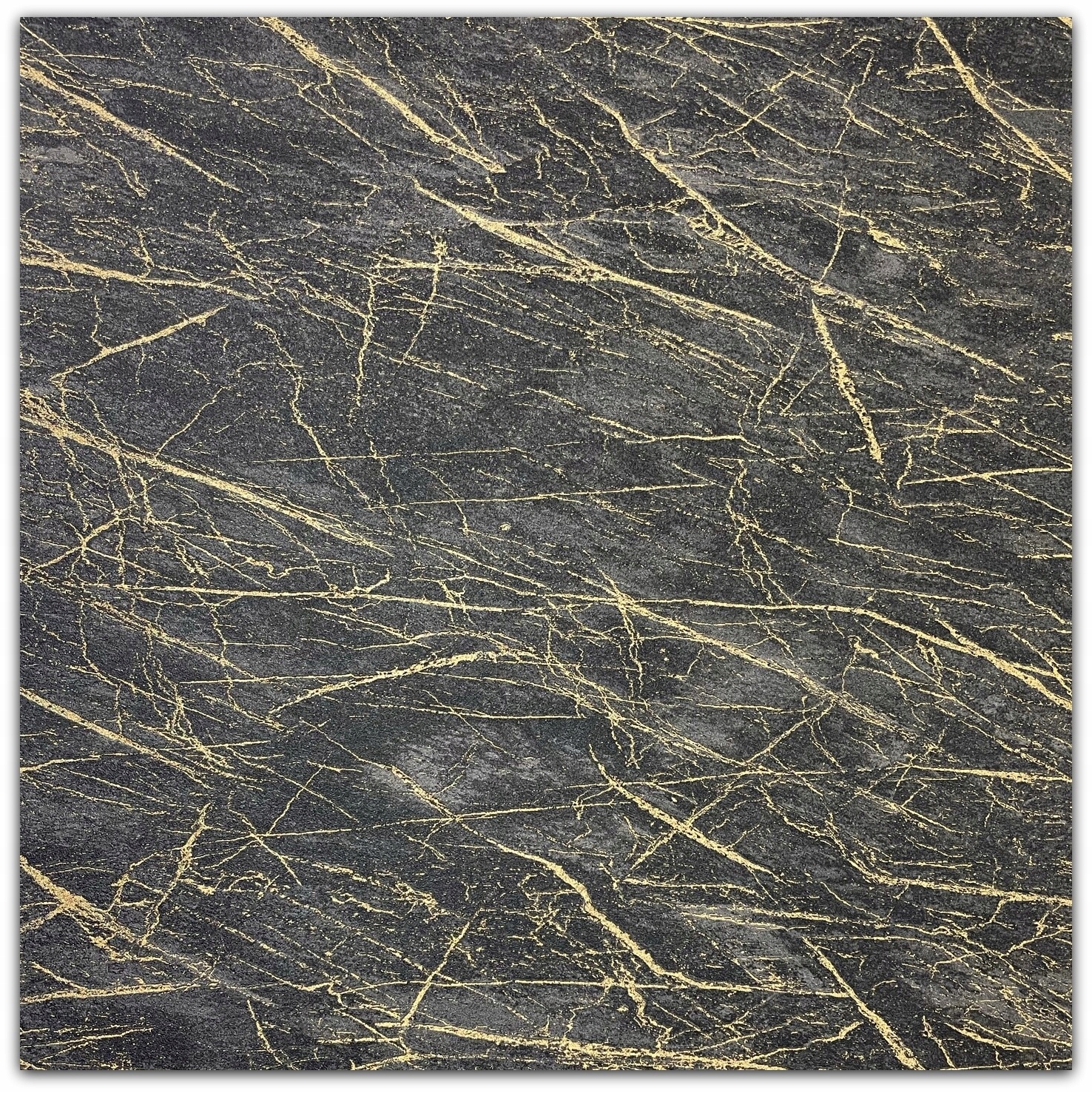 TAPETY TAPETA KAMIEŃ MARMUR CZARNY ZŁOTY RASCH