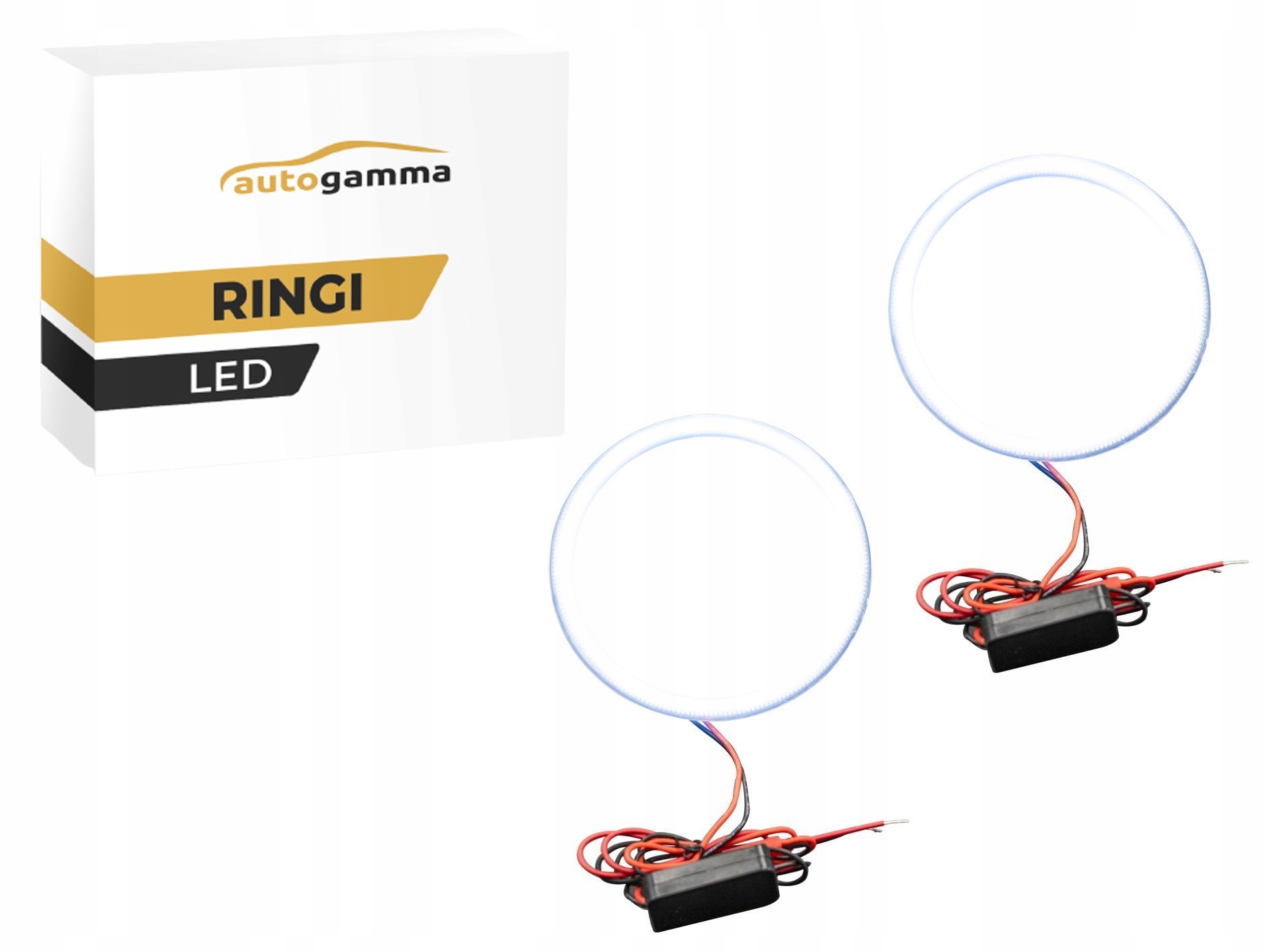 

Ringi Led Cob okrągłe 145 mm 12-24V Drl 2 szt.