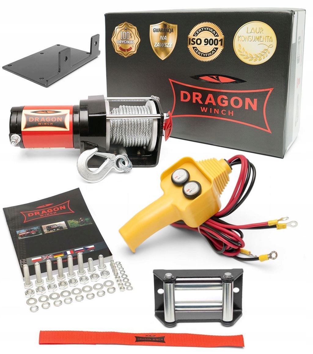 1.4T Elektrický Naviják 12V Lanový Naviják quad pluh čtyřkolky atv pilot