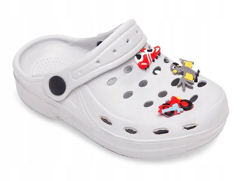 

Klapki ogrodowe basenowe Kroksy Szare 30/31