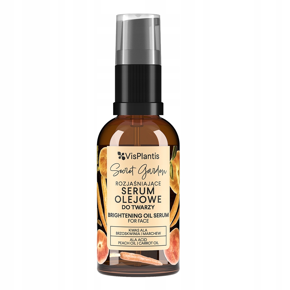 VisPlantis Sweet Garden Rozjaśniające serum olejowe do twarzy