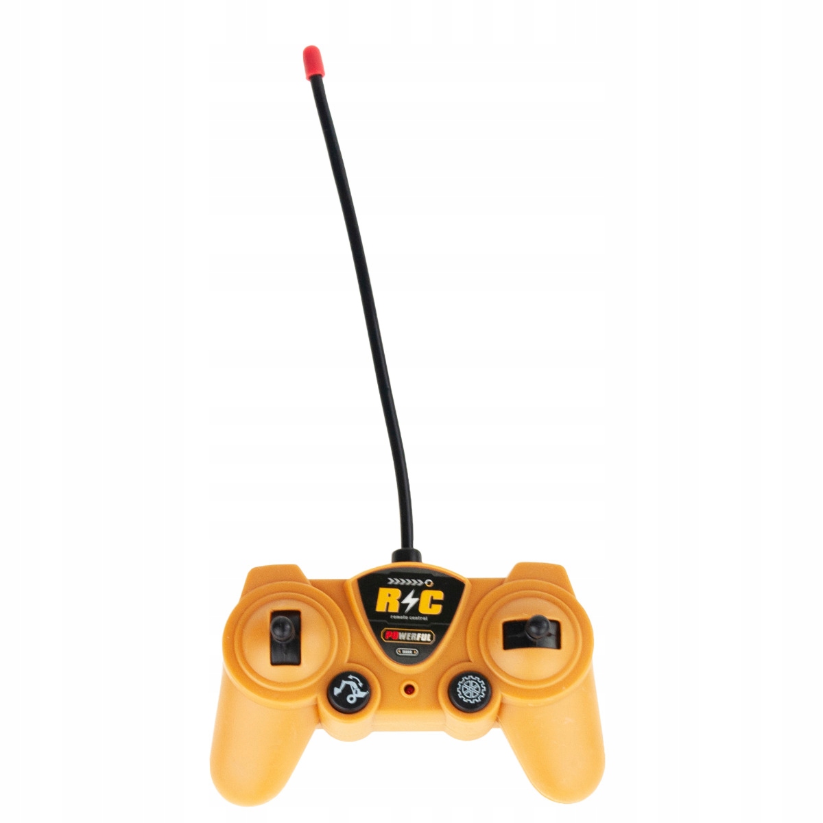 KOPARKA NA PILOTA RC Z PILOTEM STEROWANA + ZNAKI Skala 1:16