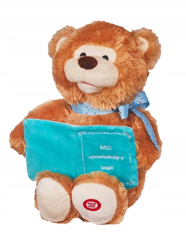 MIŚ PLUSZOWY INTERAKTYWNY opowiada 3 bajki EAN (GTIN) 5905698287403