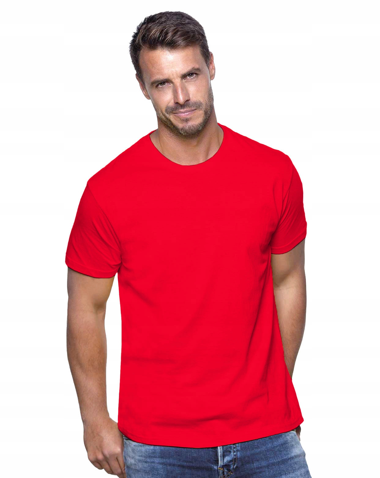 

T-shirt Męski koszulka Jhk Ocean czerwona XL