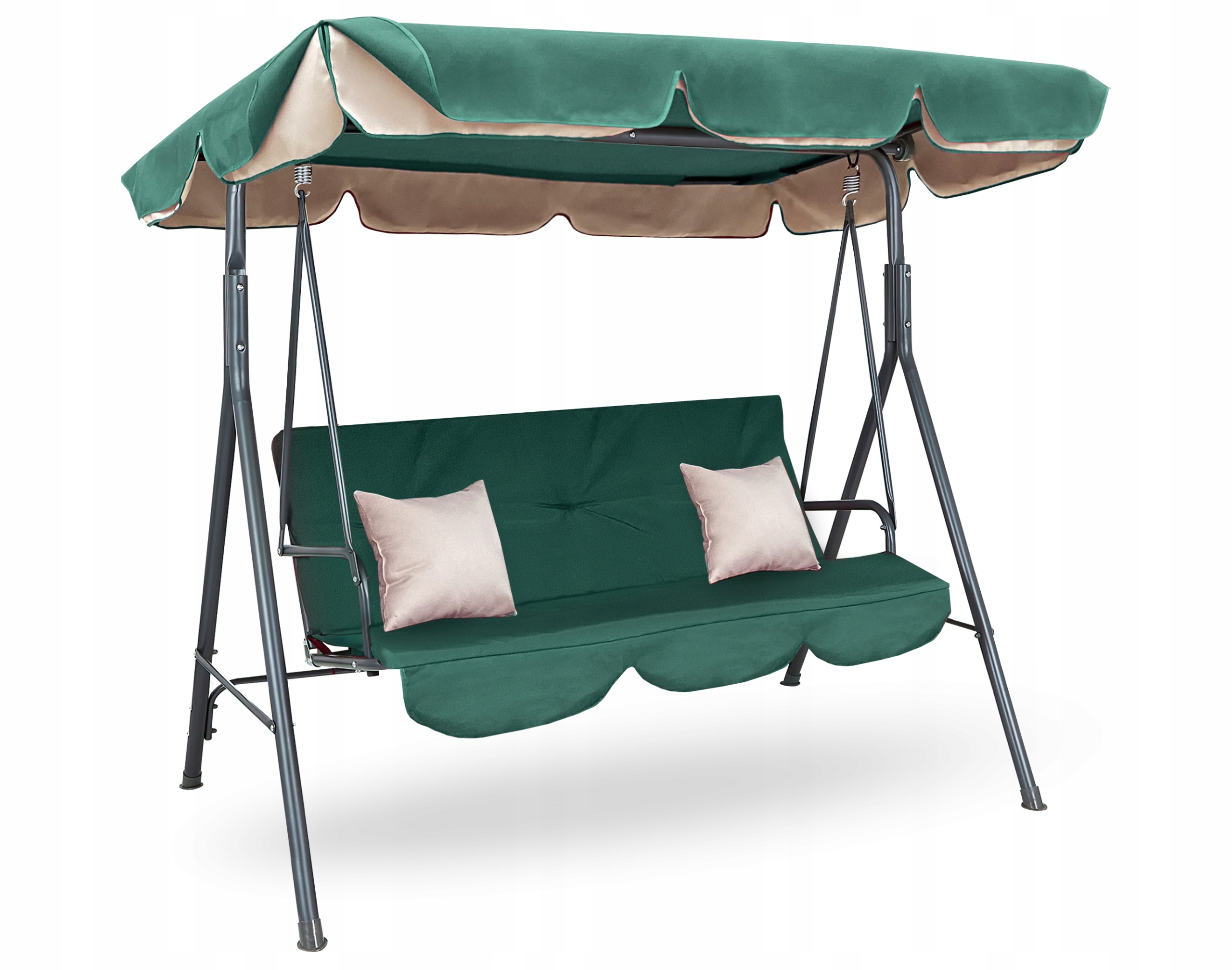 Aga Záhradná hojdačka Majka Tmavo zelená