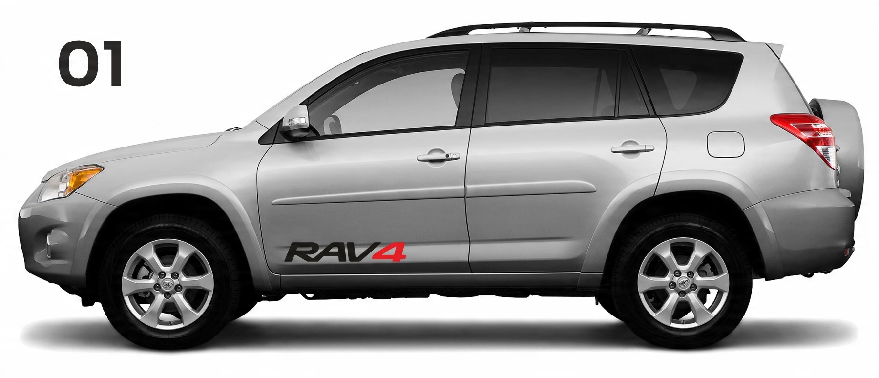 

Naklejki Toyota RAV4 na boki 2