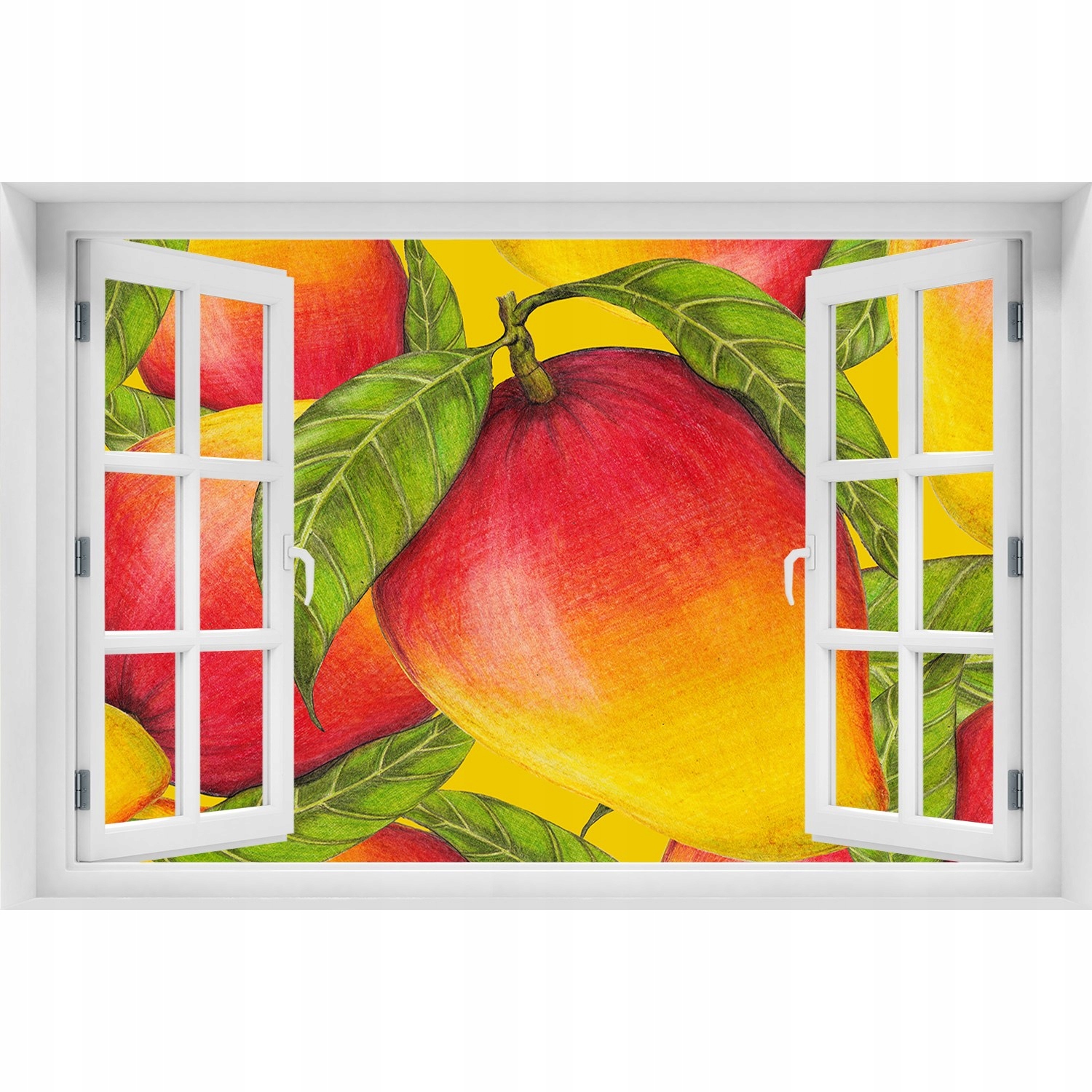 

Samoprzylepna Naklejka ścienna Okno Mango 90x60