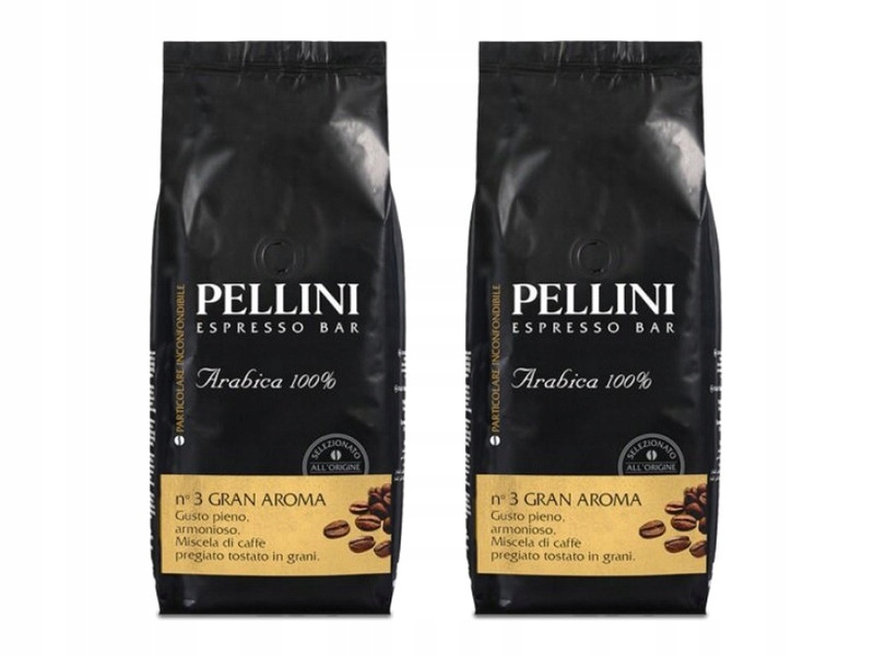 Kawa Pellini Espresso Bar N.3 Gran Aroma 2 x 1 kg