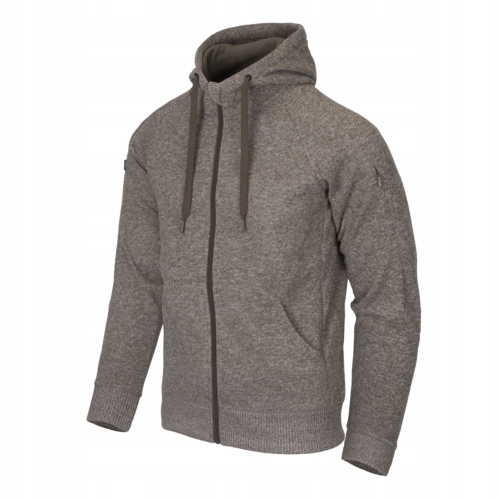 mikina s kapucí rozepínací Helikon Covert Hoodie Melange Light Tan vel. S