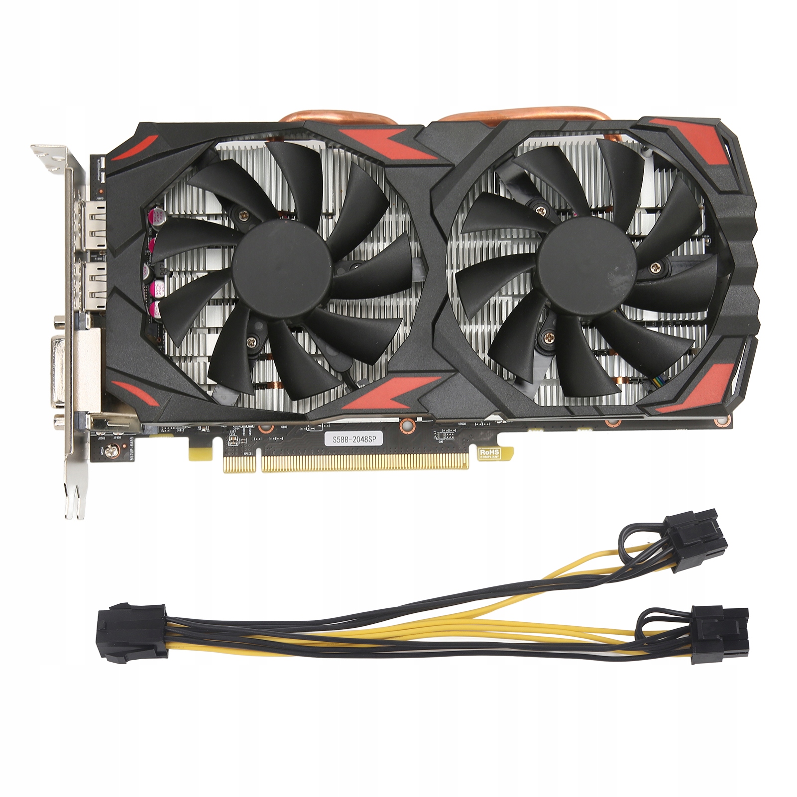 Grafická Karta Rx 580 8GB 256BIT Černá