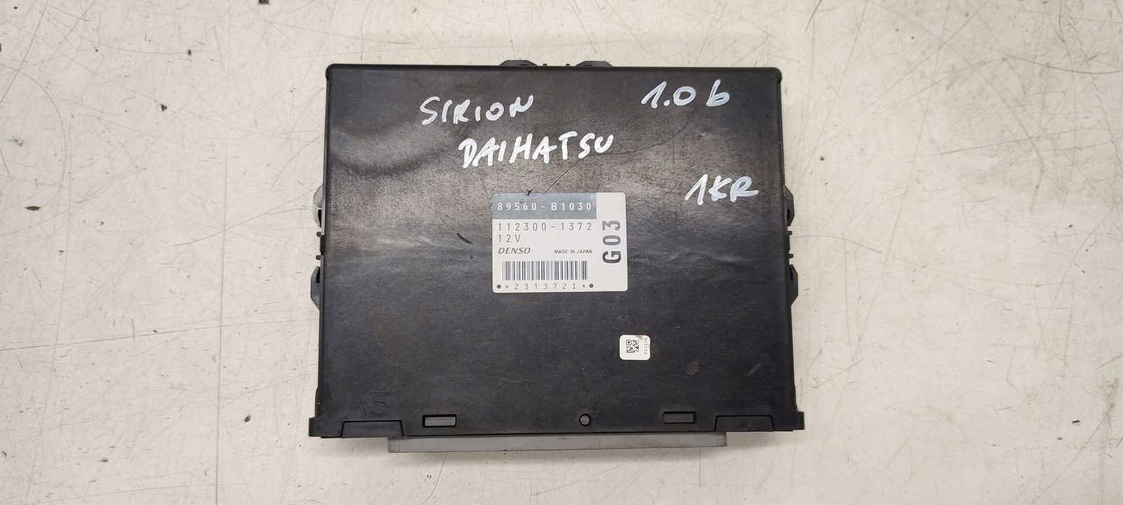 control unit computer of the engine Daihatsu Sirion II 1,0