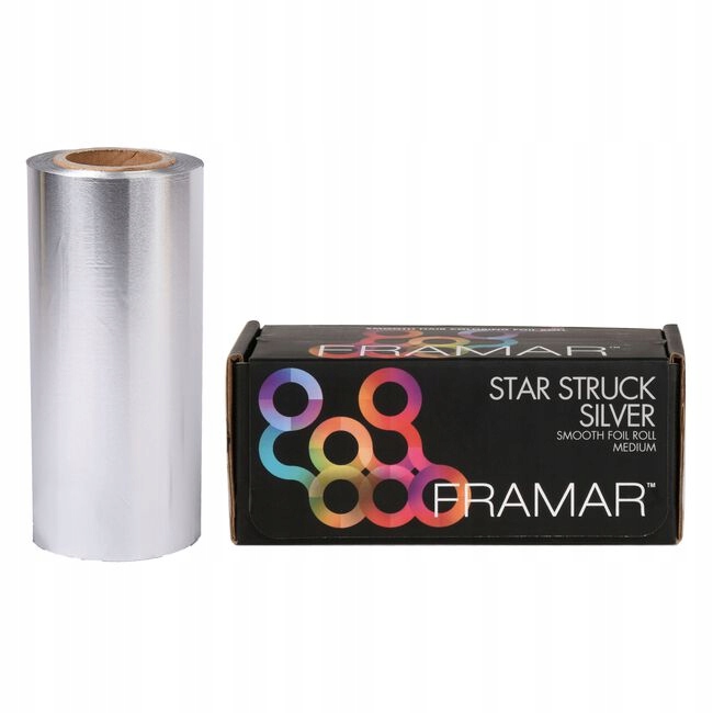 Framar star smooth silver Fólie v roli 98 metrů