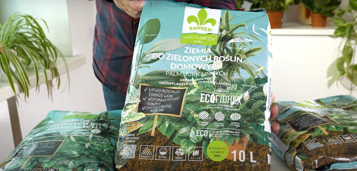 ZIEMIA DO DOMOWYCH ROŚLIN ZIELONYCH:PALM, MONSTERY Rodzaj ziemia uprawna