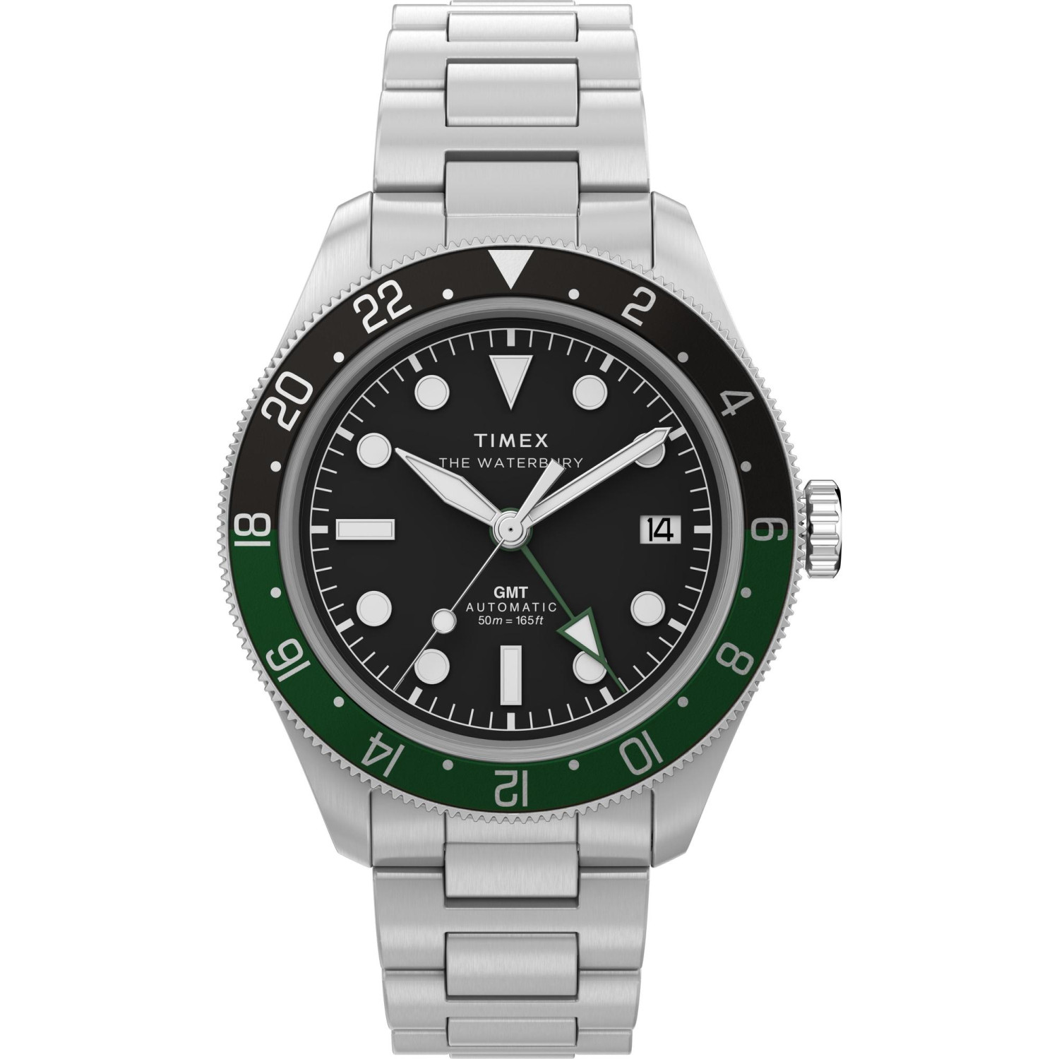 Pánské Hodinky Timex TW2Y60800 stříbrný náramek