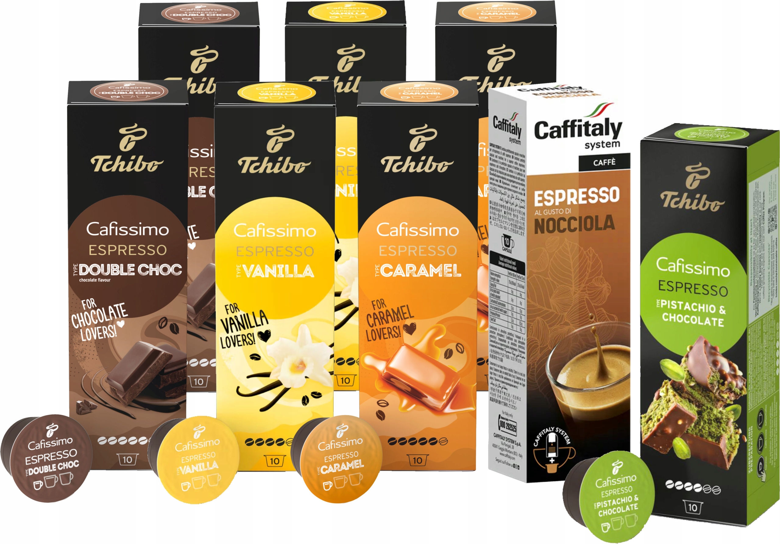 80 Kapsułek do Cafissimo Zestaw Smakowy