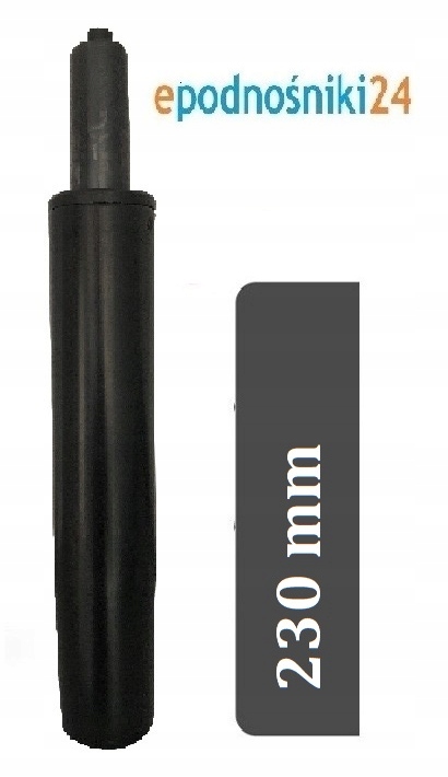 

Siłownik podnośnik fotela 230 Czarny 150 Kg Wysoki