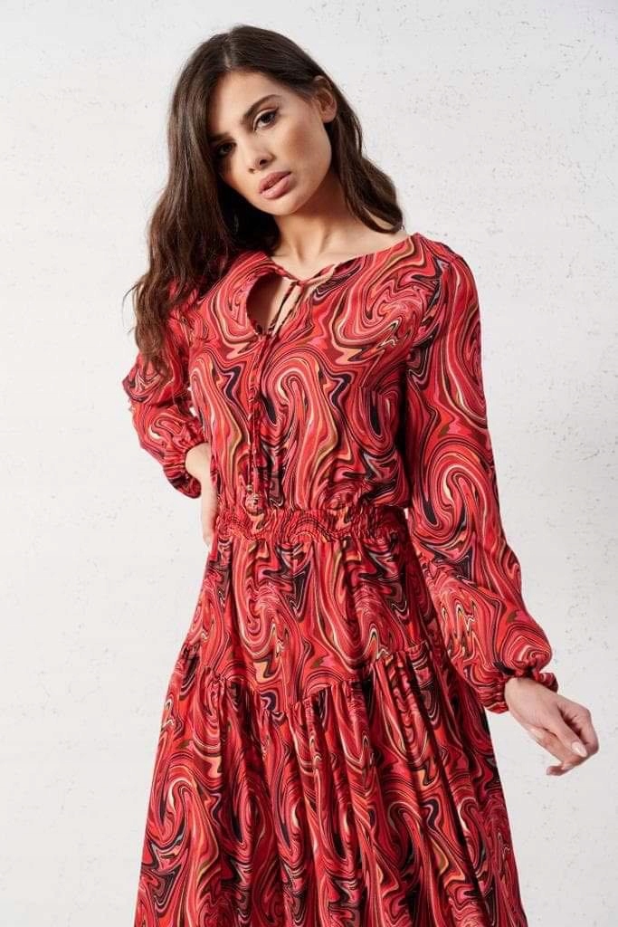 Šaty Lalous Mix vzorů vel M