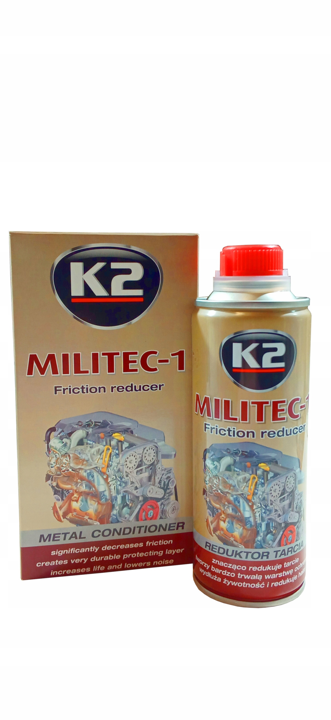 

K2 MILITEC-1 Reduktor Tarcia 250 ML
