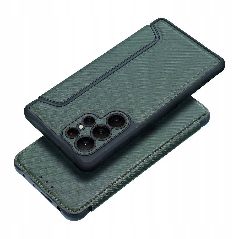 Etui Razor Book Do Samsung S26 Ciemnozielony