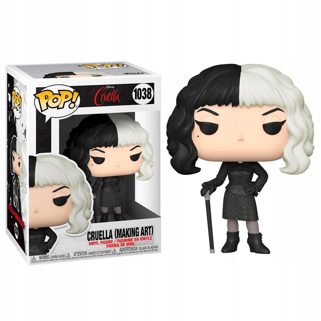 

Funko Pop! Disney 1038 Cruella Making Art