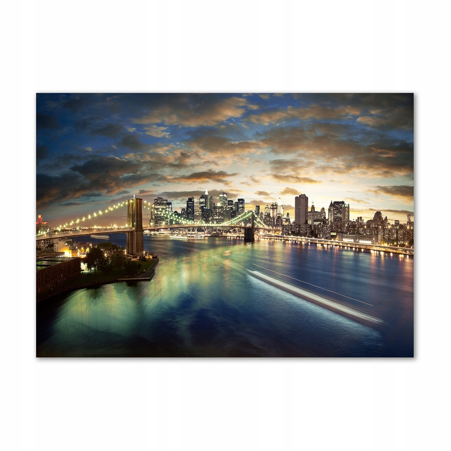 Akrylový obraz Manhattan New York 100x70 cm