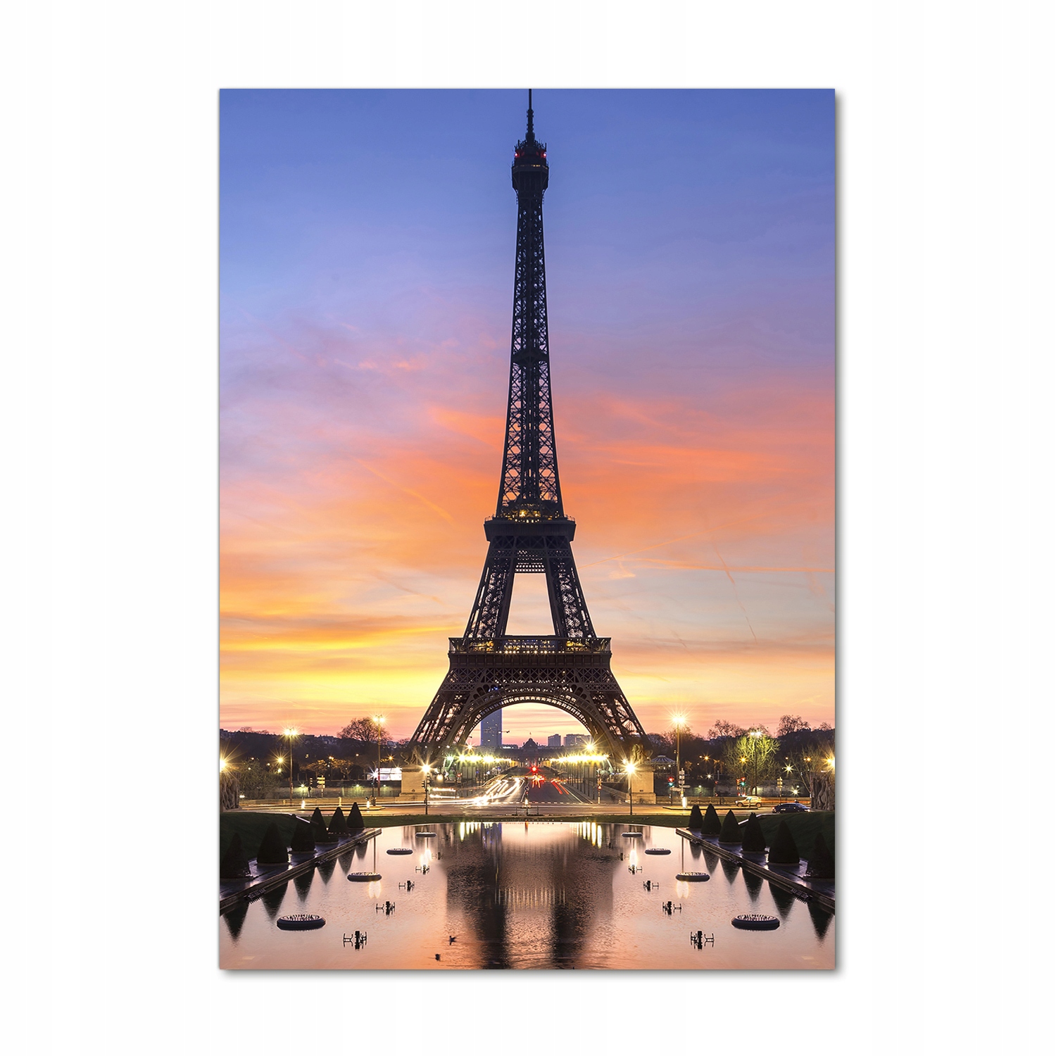 

Foto obraz akrylowy Wieża Eiffla Paryż 70x100 cm